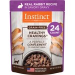 INSTINCT Minced Real Rabbit Recipe in Savory Gravy Grain-Free Minced ...
