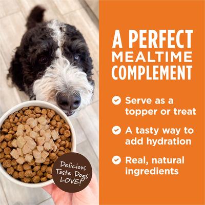 Show full view: Instinct Healthy Cravings Variety Pack Grain-Free Wet Dog Food Topper, 3-oz pouch, bundle of 36  slide 5 of 11