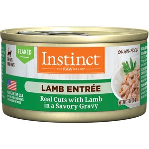 Instinct Lamb Entree Grain-Free Flaked Wet Cat Food Instinct Lamb Entree Grain-Free Flaked Wet Cat Food