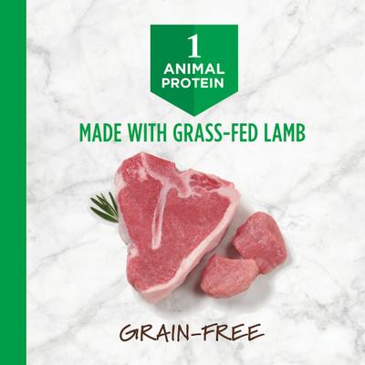 Show full view: Instinct Limited Ingredient Diet Adult Grain-Free Real Lamb Recipe Dry Dog Food, 20-lb bag slide 4 of 12