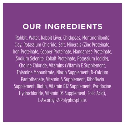 Show full view: Instinct Limited Ingredient Diet Adult Grain-Free Real Rabbit Recipe Wet Dog Food, 13.2-oz can, case of 6 slide 7 of 12