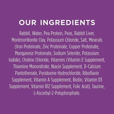 Show full view: Instinct Limited Ingredient Diet Real Rabbit Recipe Grain-Free Pate Wet Cat Food, 5.5-oz can, bundle of 24  slide 6 of 13