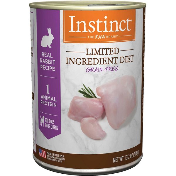 INSTINCT Limited Ingredient Diet Grain-Free Real Rabbit Recipe Wet ...