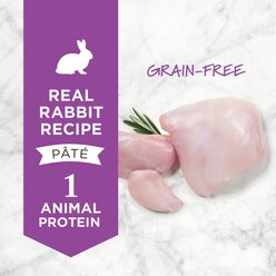 Instinct Limited Ingredient Diet Real Rabbit Recipe Grain-Free Pate Wet Cat Food, 3-oz can, case of 24 slide 2 of 9