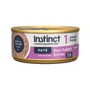Instinct Limited Ingredient Diet Real Rabbit Recipe Grain-Free Pate Wet Cat Food, 5.5-oz can, case of 12