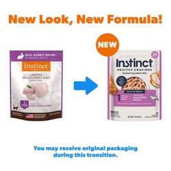 Instinct Limited Ingredient Diet Real Rabbit Recipe in Savory Gravy Grain-Free Wet Cat Food Topper, 3-oz pouch, case of 24 slide 2 of 9