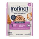 Instinct Limited Ingredient Diet Real Rabbit Recipe in Savory Gravy Grain-Free Wet Cat Food Topper, 3-oz pouch, case of 24