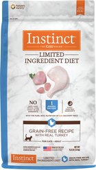 Instinct Limited Ingredient Diet Real Turkey Recipe Grain-Free Dry Cat Food, 11-lb bag