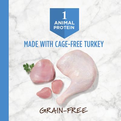 Show full view: Instinct Limited Ingredient Diet Real Turkey Recipe Grain-Free Dry Cat Food, 11-lb bag slide 3 of 12