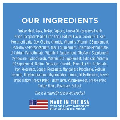 Show full view: Instinct Limited Ingredient Diet Real Turkey Recipe Grain-Free Dry Cat Food, 11-lb bag slide 6 of 12