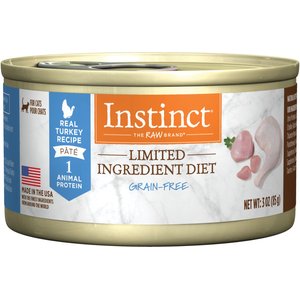 Instinct Limited Ingredient Diet Real Rabbit Recipe Grain-Free Pate Wet Cat Food Instinct Limited Ingredient Diet Real Rabbit Recipe Grain-Free Pate Wet Cat Food