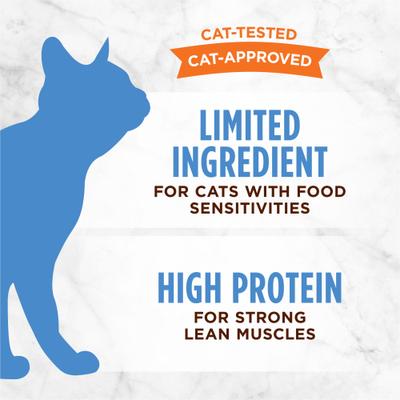 Show full view: Instinct Limited Ingredient Diet Real Turkey Recipe Grain-Free Pate Wet Cat Food, 3-oz can, case of 24 slide 5 of 12