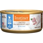 Instinct Limited Ingredient Diet Real Turkey Recipe Grain-Free Pate Wet Cat Food, 5.5-oz can, case of 12