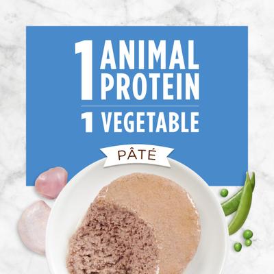 Show full view: Instinct Limited Ingredient Diet Real Turkey Recipe Grain-Free Pate Wet Cat Food, 5.5-oz can, case of 12 slide 4 of 13