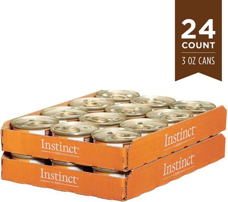 Show full view: Instinct Limited Ingredient Diet with Real Rabbit Freeze-Dried Raw Coated Dry Food + Pate Real Rabbit Recipe Canned Cat Food slide 7 of 10