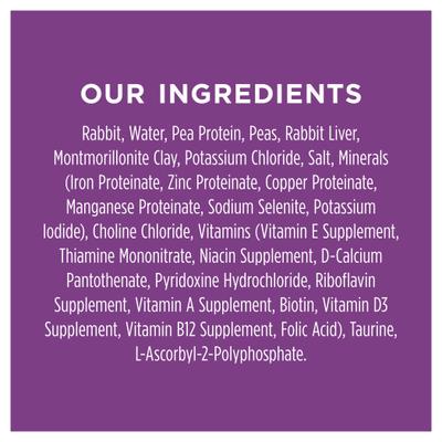 Show full view: Instinct Limited Ingredient Diet with Real Rabbit Freeze-Dried Raw Coated Dry Food + Pate Real Rabbit Recipe Canned Cat Food slide 8 of 10