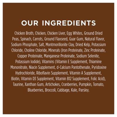 Show full view: Instinct Minced Real Chicken Recipe in Savory Gravy Grain-Free Minced Wet Cat Food, 3.5-oz cup, case of 12 slide 8 of 13