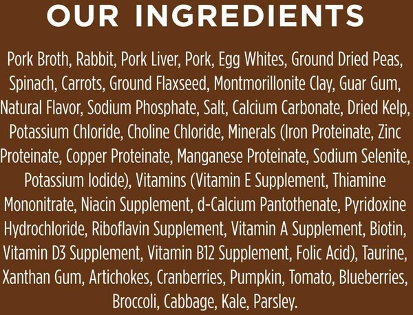 INSTINCT Minced Real Rabbit Recipe in Savory Gravy Grain-Free Minced ...