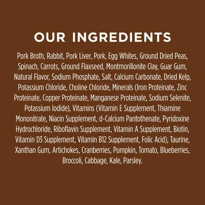 Show full view: Instinct Minced Real Rabbit Recipe in Savory Gravy Grain-Free Minced Wet Cat Food, 3.5-oz cup, case of 12 slide 6 of 11