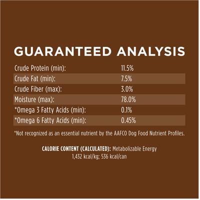 Show full view: Instinct Original Adult Grain-Free Real Beef Recipe Wet Dog Food, 13.2-oz can, bundle of 18  slide 8 of 12