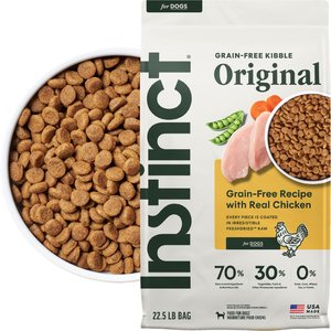 Instinct Original Adult Grain-Free Real Chicken Recipe Dry Dog Food, 22.5-lb bag