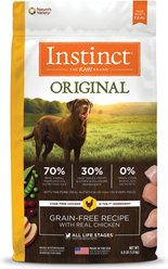 Instinct Original Adult Grain-Free Real Chicken Recipe Dry Dog Food, 4-lb bag