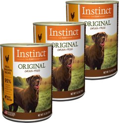 Instinct Original Adult Grain-Free Real Chicken Recipe Wet Dog Food, 13.2-oz can, bundle of 18 