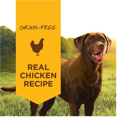 Show full view: Instinct Original Adult Grain-Free Real Chicken Recipe Wet Dog Food, 13.2-oz can, bundle of 18  slide 3 of 12