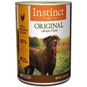 Instinct Original Adult Grain-Free Real Chicken Recipe Wet Dog Food, 13.2-oz can, case of 6