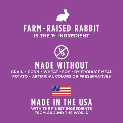 Show full view: Instinct Original Adult Grain-Free Real Rabbit Recipe Dry Dog Food, 20-lb bag slide 6 of 13