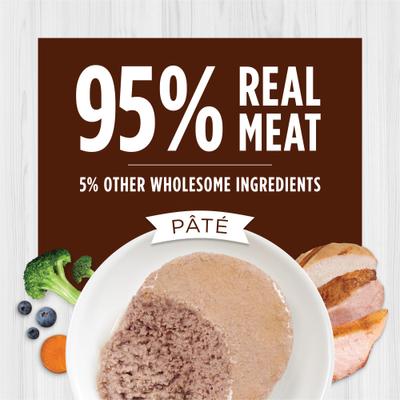 Show full view: Instinct Original Grain-Free Pate Recipe Variety Pack Wet Canned Cat Food, 3-oz, case of 12 + Instinct Freeze-Dried Raw Meals Grain-Free Cage-Free Chicken Recipe Cat Food, 9.5-oz bag slide 4 of 9