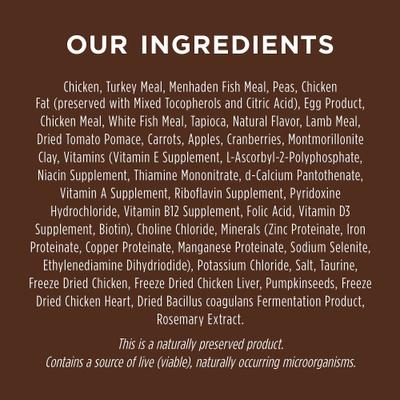 Show full view: Instinct Original Real Chicken Recipe Grain-Free Kitten Dry Cat Food, 4.5-lb bag slide 8 of 13