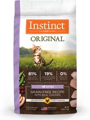 Instinct Original Real Chicken Recipe Grain-Free Kitten Dry Cat Food, 4.5-lb bag