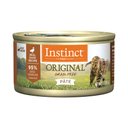 Instinct Original Real Duck Recipe Grain-Free Pate Wet Cat Food, 3-oz can, case of 24
