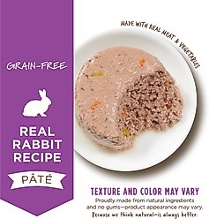 Instinct Original Real Rabbit Recipe Grain-Free Pate Wet Cat Food, 3-oz can, case of 24 slide 2 of 8