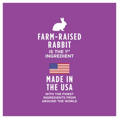 Show full view: Instinct Original Real Rabbit Recipe Grain-Free Pate Wet Cat Food, 5.5-oz can, case of 12 slide 6 of 13