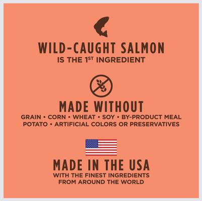 Show full view: Instinct Original Real Salmon Recipe Grain-Free Dry Cat Food, 4.5-lb bag slide 6 of 13