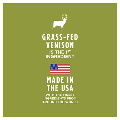 Show full view: Instinct Original Real Venison Recipe Grain-Free Pate Wet Cat Food, 5.5-oz can, case of 12 slide 6 of 12