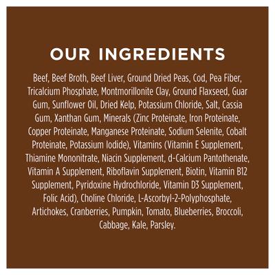 Show full view: Instinct Original Small Breed Grain-Free Real Beef Recipe Wet Dog Food, 5.5-oz can, case of 12 slide 6 of 11