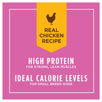 Show full view: Instinct Original Small Breed Grain-Free Real Chicken Recipe Wet Dog Food, 5.5-oz can, case of 12 slide 6 of 13