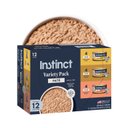 Instinct Pate Entrees Variety Pack Grain-Free Wet Cat Food, 5.5-oz can, case of 12