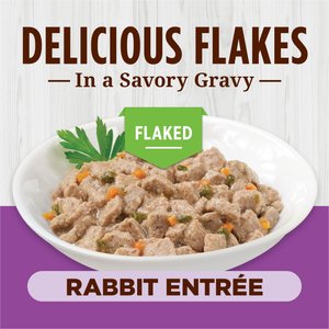 Instinct Rabbit Entree Grain-Free Flaked Wet Cat Food, 3-oz can, case of 24