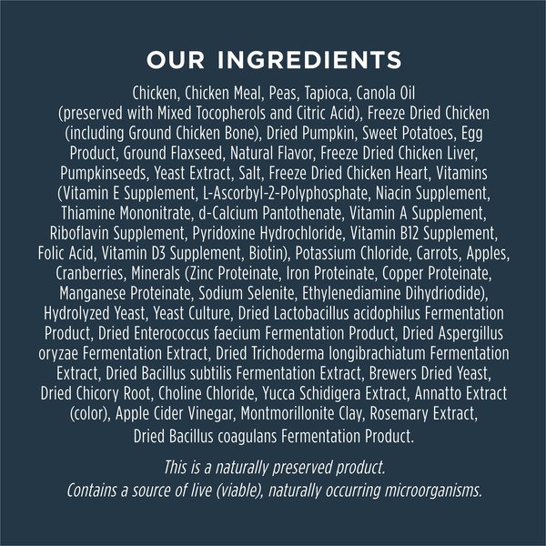 Instinct Raw Boost Adult Grain-Free Gut Health Recipe Dry Dog Food