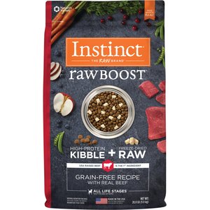 Instinct Raw Meals Real Beef Recipe Grain-Free Adult Freeze-Dried Dog Food