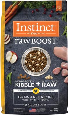 Instinct Raw Boost Adult Grain-Free Real Chicken Recipe Dry Dog Food