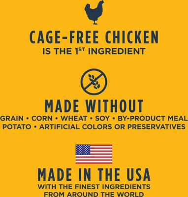 Show full view: Instinct Raw Boost Adult Grain-Free Real Chicken Recipe Dry Dog Food, 21-lb bag slide 6 of 13