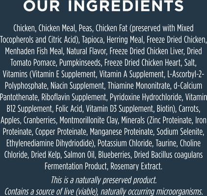 Show full view: Instinct Raw Boost Adult Grain-Free Real Chicken Recipe Dry Dog Food, 21-lb bag slide 8 of 13