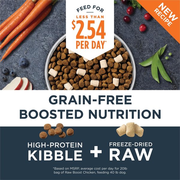 Instinct Raw Boost Adult Grain-Free Real Chicken Recipe Dry Dog Food