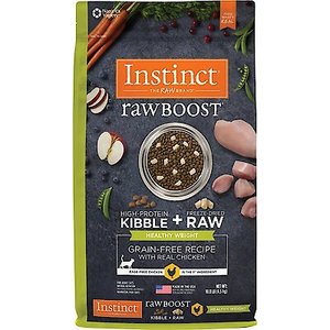 Instinct Raw Boost Healthy Weight Recipe Grain-Free Dry Cat Food, 10-lb bag