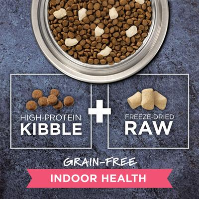 Show full view: Instinct Raw Boost Indoor Real Chicken Recipe Grain-Free Dry Cat Food, 5-lb bag slide 4 of 13